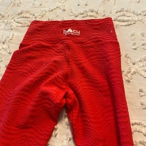 Mermaid Leggings Red